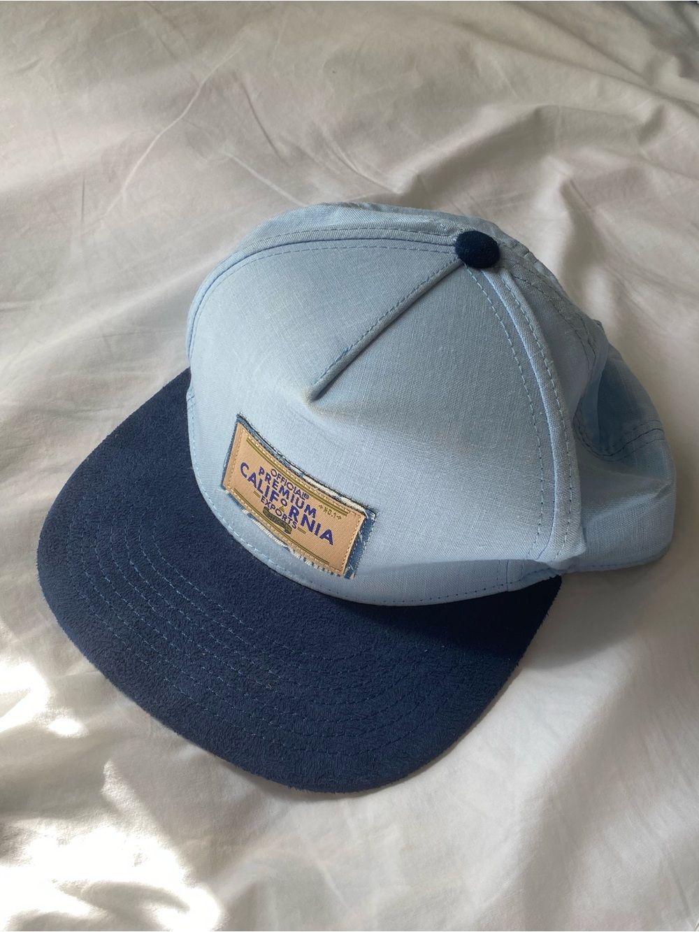 OFFICIAL Two-Tone Light Blue and Navy Adjustable Cap
